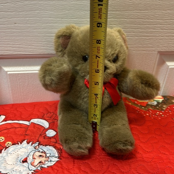 2 Commonwealth mini soft and fluffy teddy bears plushes 10” & 12” - Picture 6 of 16